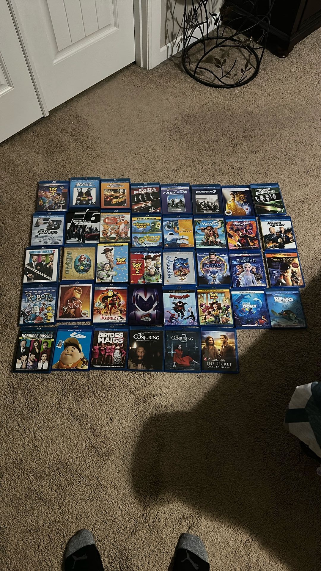 Blu-ray and Dvds