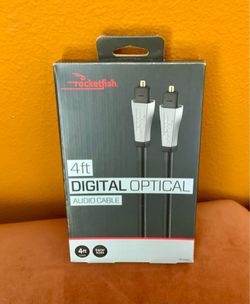 AUDIO CABLE, 4 FEET, DIGITAL, ROCKETFISH (50% OFF SALE)