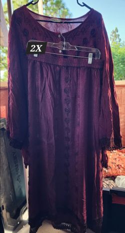 Burgundy set 2x