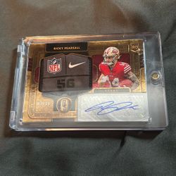 2024 Panini Gold Standard Shield / Nike Swoosh Ricky Pearsall /10 Rpa