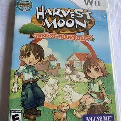 nintendo wii harvest moon tree of tranquility