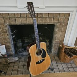 Vintage Suzuki Three S 12 String Acoustic Guitar 