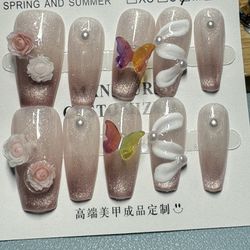 Handmade Press On Nails Size S
