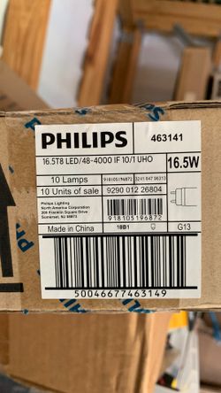 Phillips LED T8 bulbs