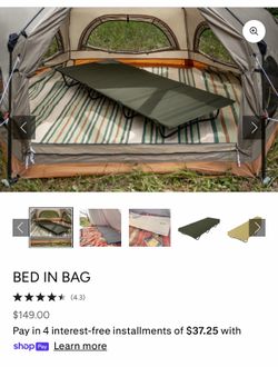 DOD OUTDOORS BED IN A BAG