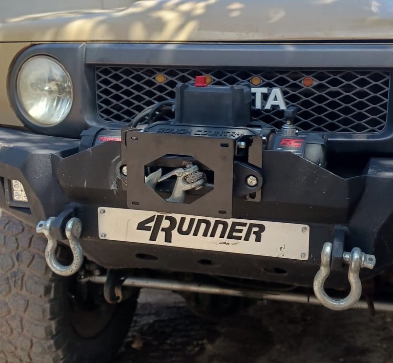 winch plate holder /porta Placas Para Winch