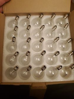 25 PCS G40 Replacement Bulbs 120V