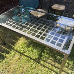 IKEA  GRANAS  Glass Dining Table