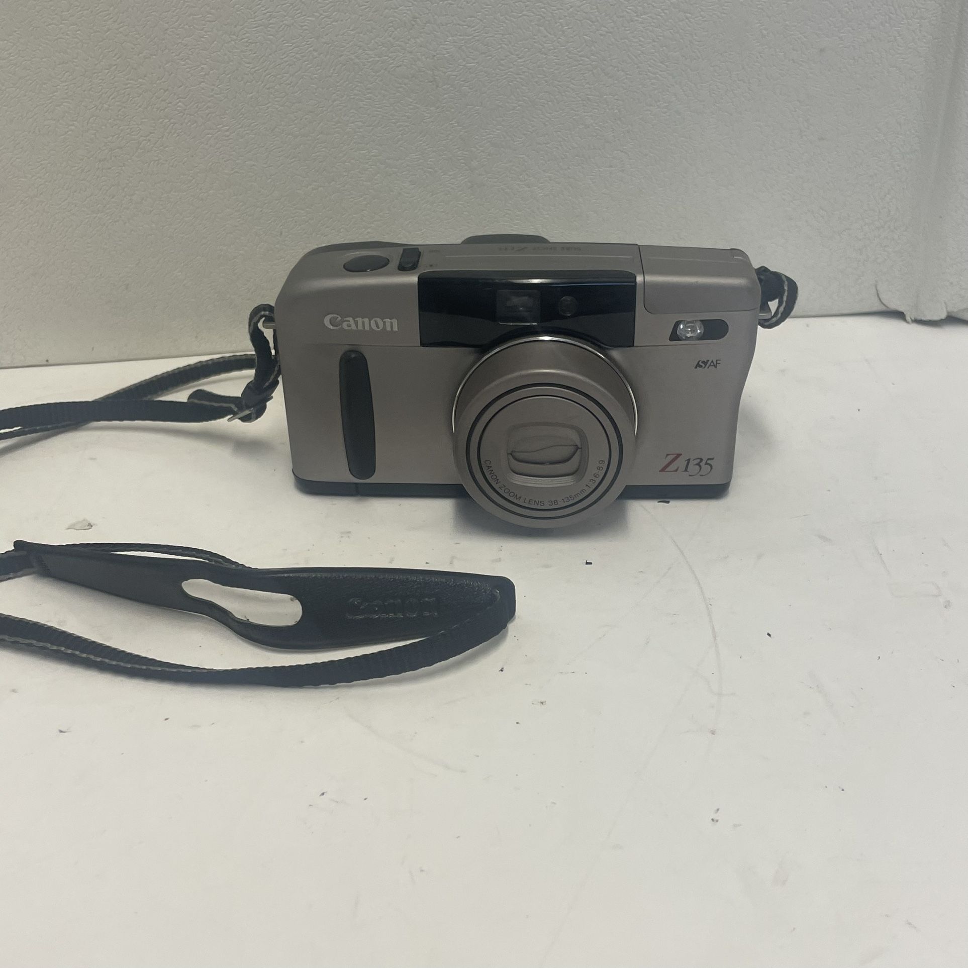 Canon Sure Shot Z135 35mm Point & Shoot Film Camera 38-115mm Lens Tested Working