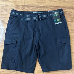 NWT Men’s Plugg cargo shorts size 36