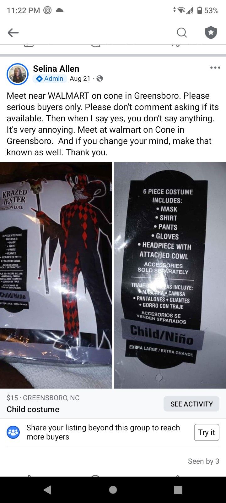 Child Costume