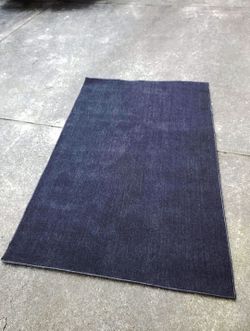 Brand New 4 ft. X 6 ft. 2" Black Berber Rug