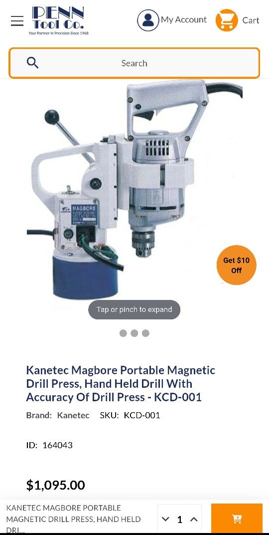 Magnetic Drill Holder