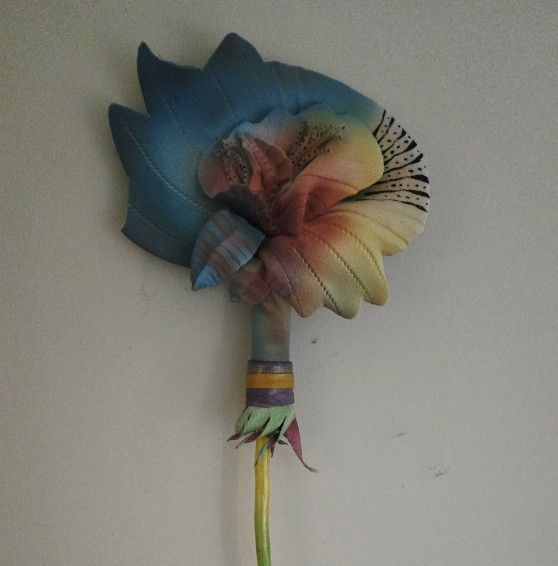 Beautiful Wall Art Flower Ceramic