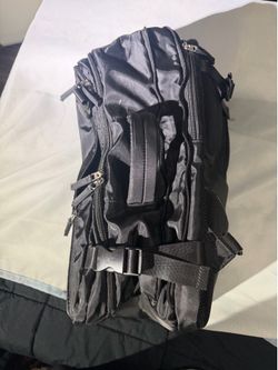 Black backpack