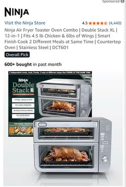 Ninja double stack xl air fryer / toaster oven