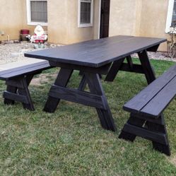 Custom Build Picnic Tables.