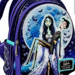 NWT. Corpse Bride Loungefly Mini Backpack. 
