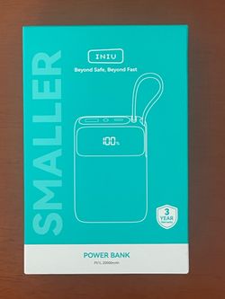 INIU 45W Fast Charging Portable Charger 20000mAh