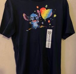Disneyland Lilo and stitch pride shirt