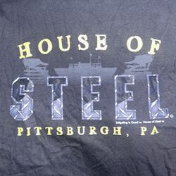 Pittsburgh Steelers “House of Steel” Women’s T-Shirt (New)