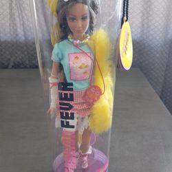 2004 Barbie Fashion Fever Kayla Doll Fur Purse # G9009