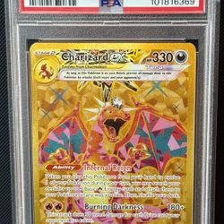 Charizard EX Obsidian Flames Hyper Rare PSA 7