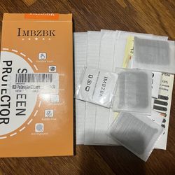 4 Pack Screen Protector for Samsung Galaxy S23 FE 5G Tempered Glass with 4 Pack Camera Lens Protector Accessories, 9H Hardness, Case Friendly