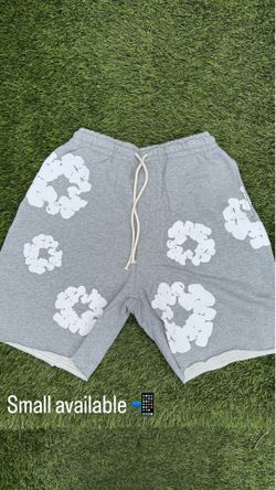Denim tear shorts (size small)