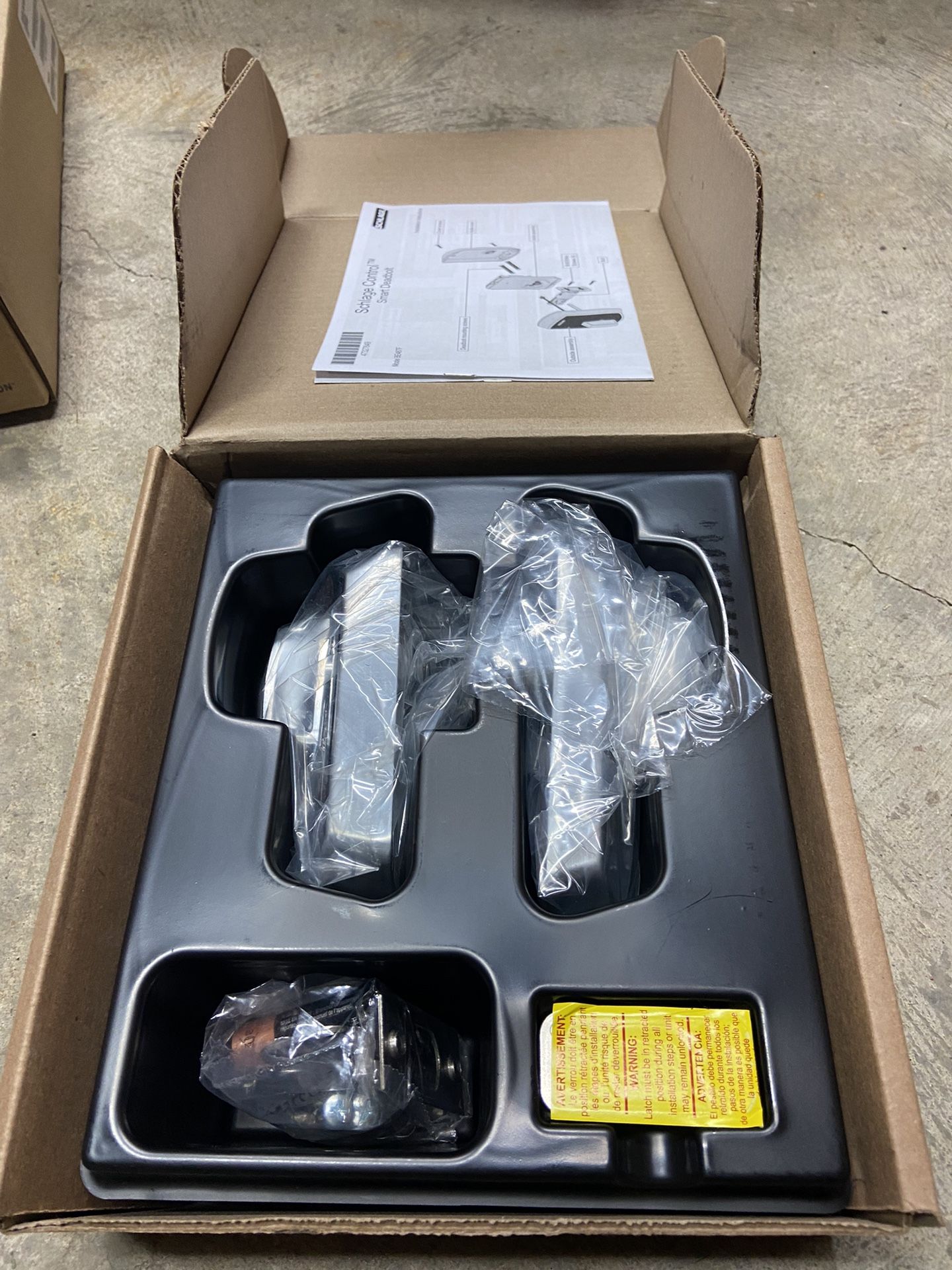 Schlage Mobile Enabled Smart Deadbolt BE467F GRW 626