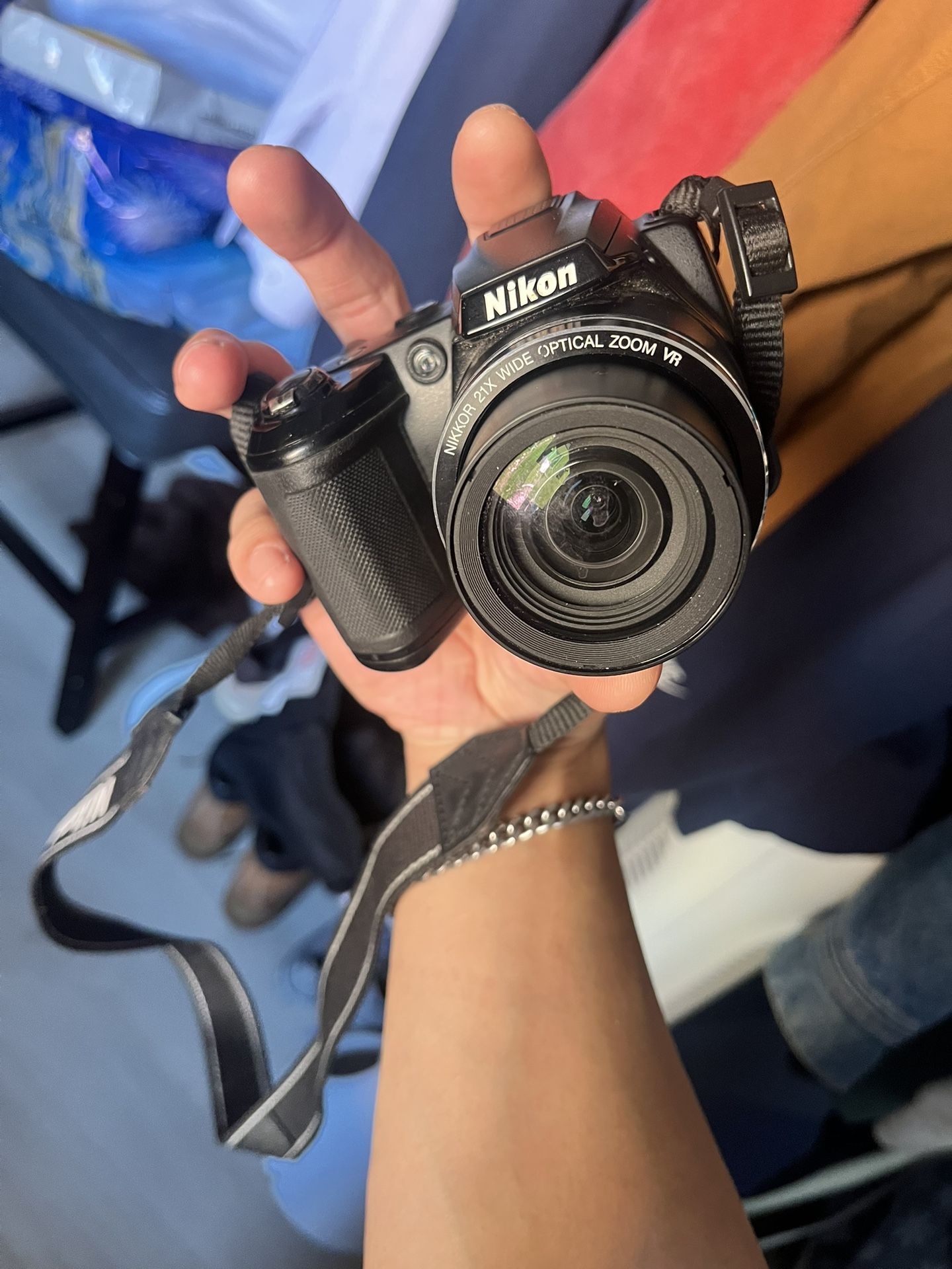 Nikon COOLPIX L310 14.0MP 21x Optical Zoom Black Digital Camera : WORKS