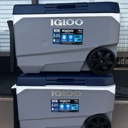  Igloo 90-quart Maxcold Latitude Flip and Tow Wheeled Cooler $85 EACH 