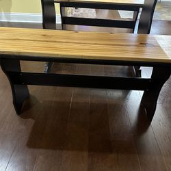 Dining Table With Bench Set