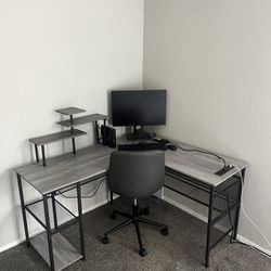 Full Desk Set Up
