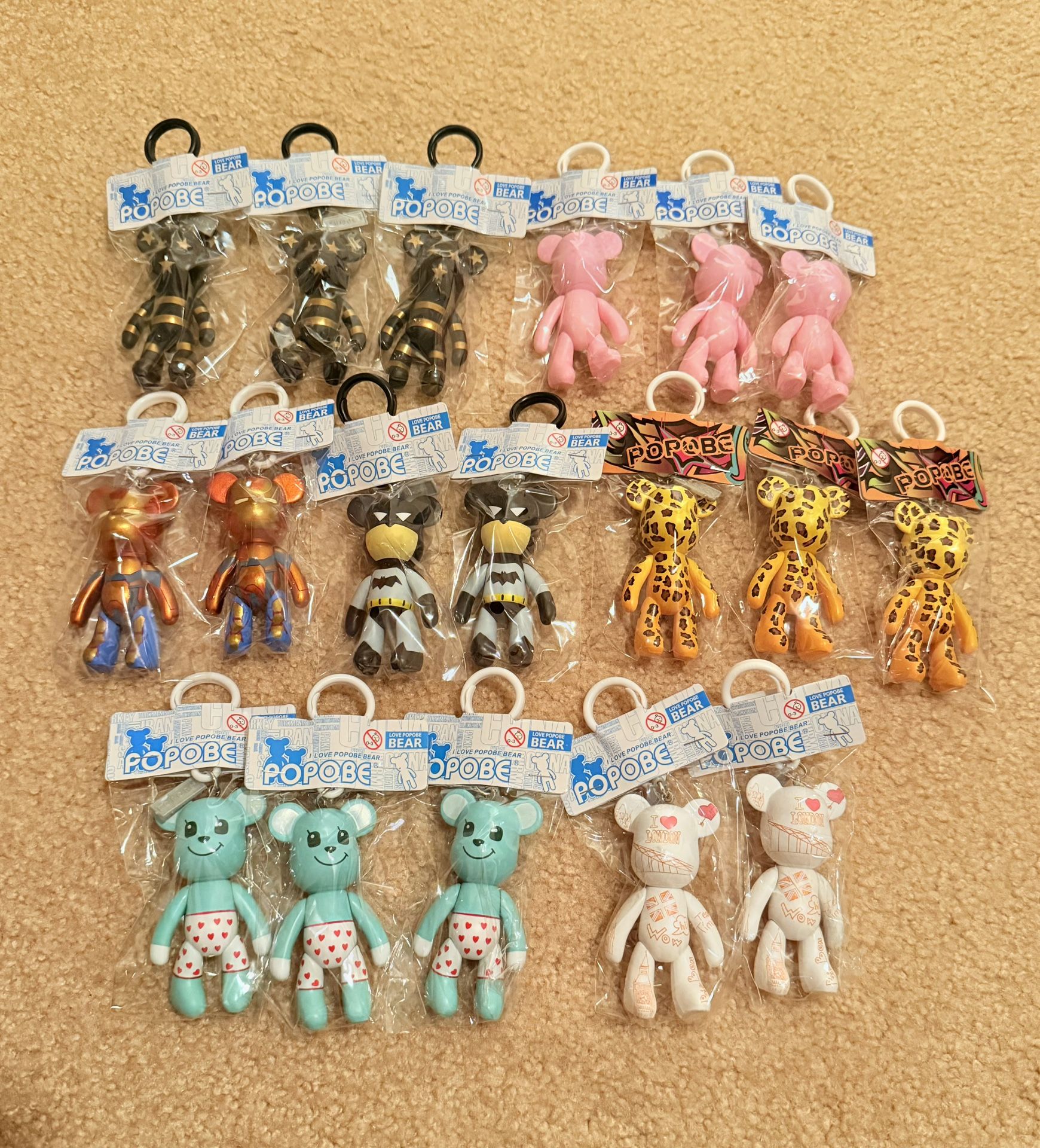 Bear Bag Charm / Keychain / Pendant