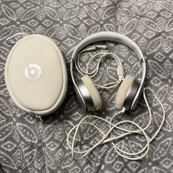 Beats Headphones Silver