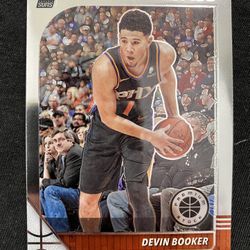 Devin Booker Panini NBA Hoops Silver #149 2019