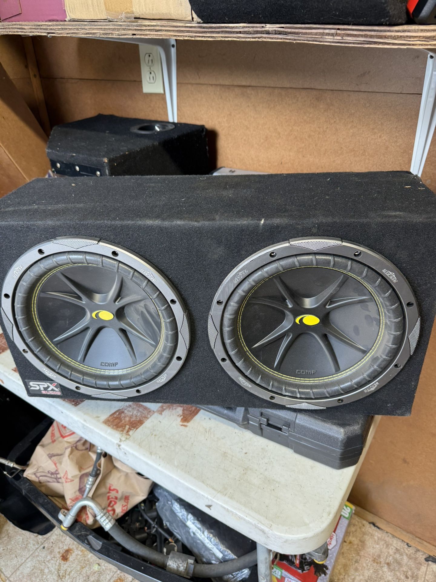 10 Comp Box Kicker 10” Comp double speaker Subwoofers for Sale in Queens, NY - OfferUp