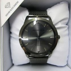 GENUINE BLACK DIAMOND / MENS WATCH