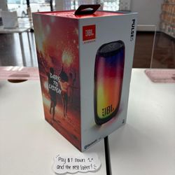 JBL Pulse 5 Bluetooth Speaker New - $1 To Take it Home same Day and Pay the Rest later!