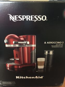 Nespresso coffee maker by KitchenAid