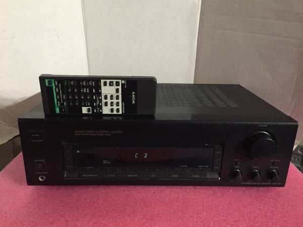 SONY STR-D315 AM/FM STEREO RECEIVER WITH REMOTE
