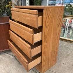 Antique Solid Wood Dresser, Perfect Drawers 32 Wide 44 Tall 16 D