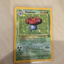 Pokemon Card Holo - Near Mint Vileplume