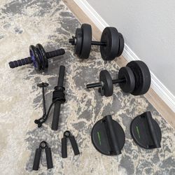 Home Gym Accessories Bundle Weight 