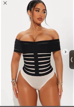 Fashion Nova Off Shoulder Bodysuit