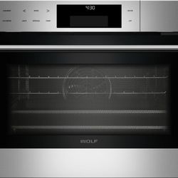 Wolf 24" E Series Stainless Steel Steam Wall Oven New