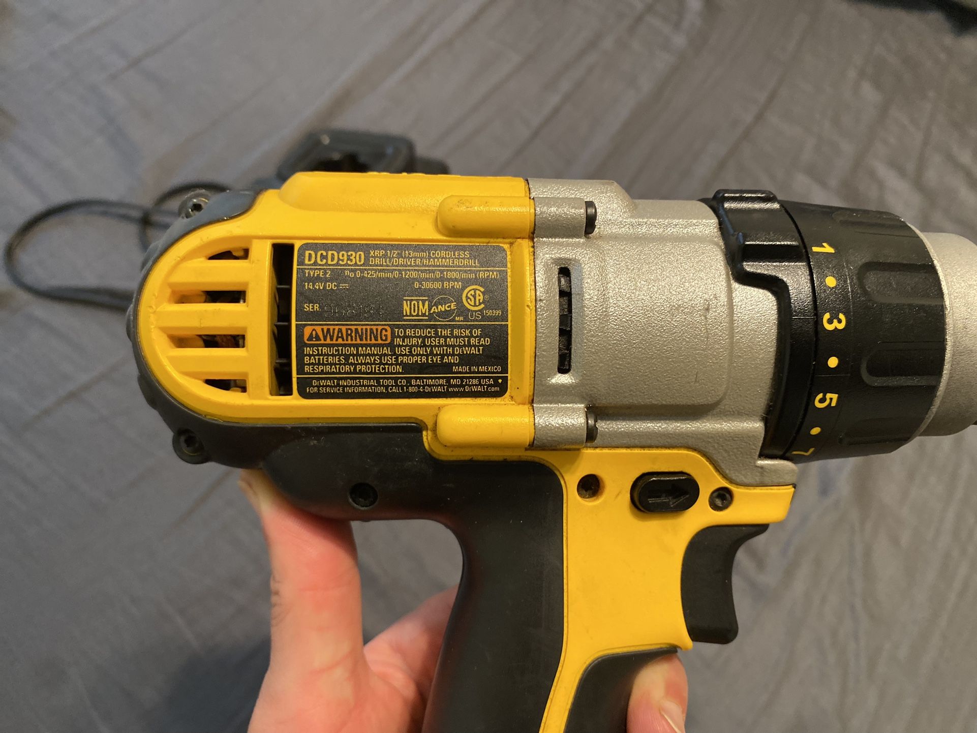 Dewalt xrp hammer drill (99) foto