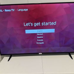55 in TCL Tv