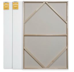 Blick Premier Stretched Cotton Canvas - Gallery Profile, Splined, 48" x 72"